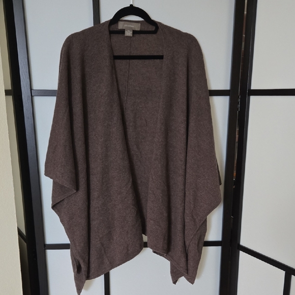 ply cashmere Sweaters - Ply Cashmere Cozy Brown Poncho